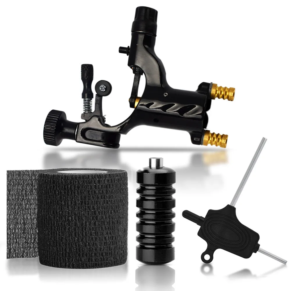 ATOMUS Dragonfly Rotary Tattoo Machine Shader & Liner 7 Colors Assorted Tatoo Motor Gun Kits Supply
