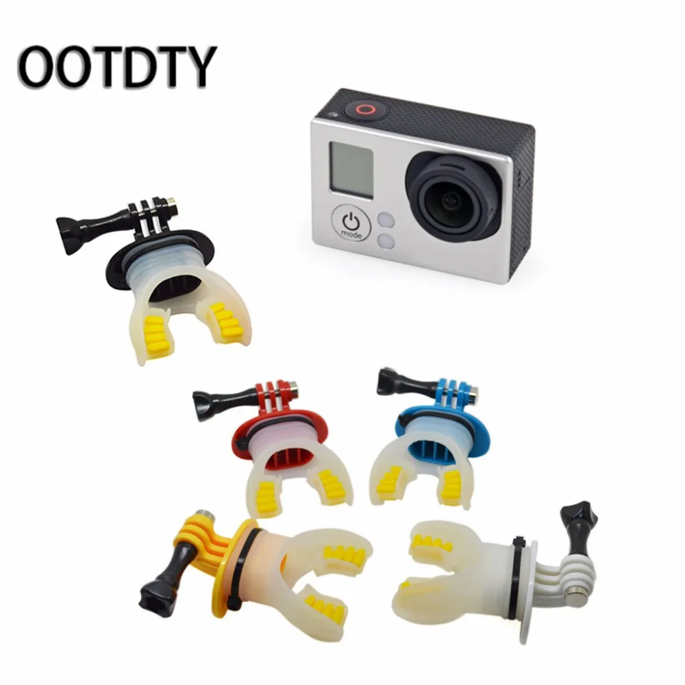 الأسنان الأقواس حامل تصفح كاميرا تحت الماء الفم جبل ل GoPro بطل 6/5/4/3