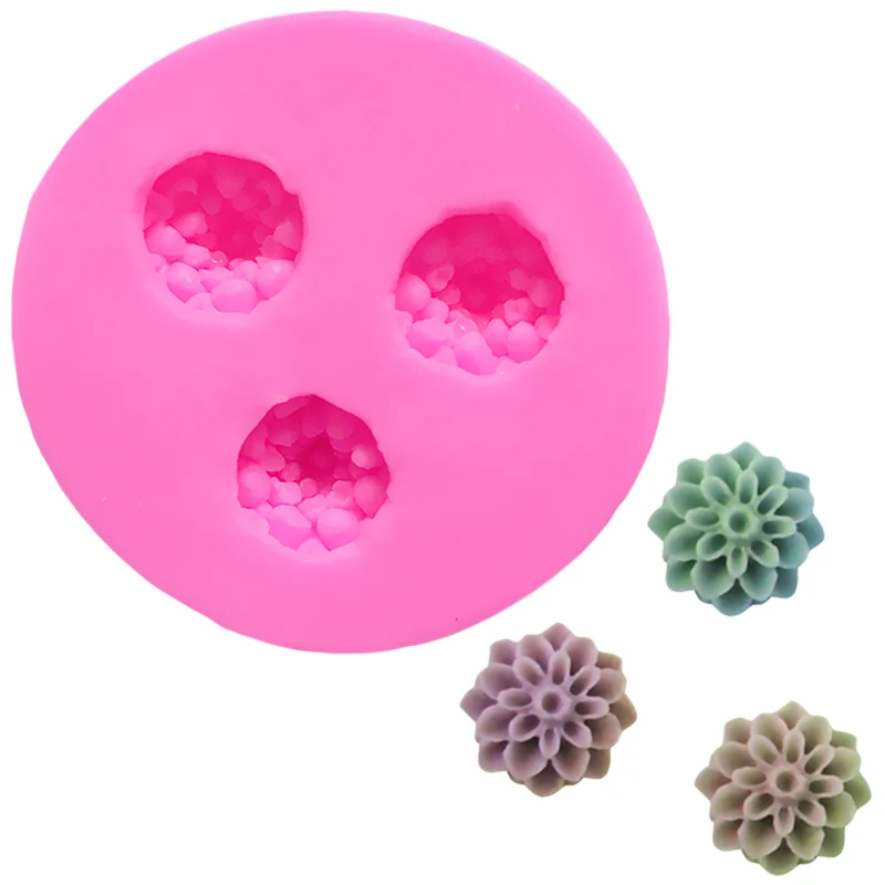 

DANMIAONUO Mini Daisy Flowers Baking Mould Cake Decorating Tools Baking Silicone Molds For Soap Forma De Silicone Muffin A169212