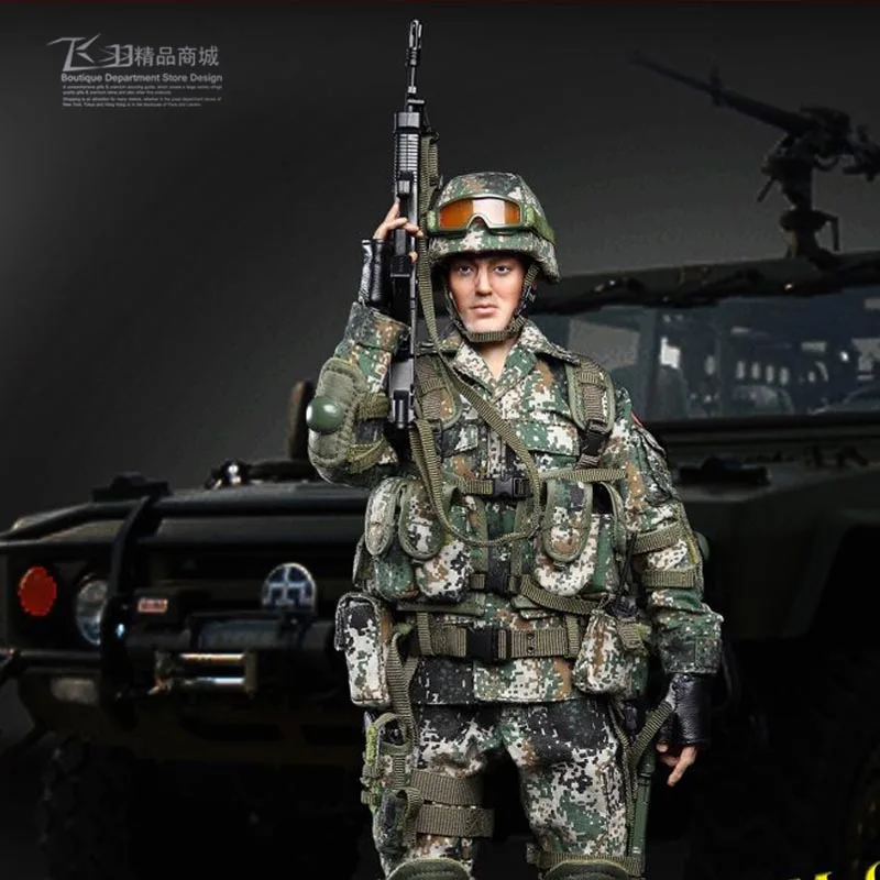 1/6 Chinese Military Army Special Forces Soldier Action Figure Model