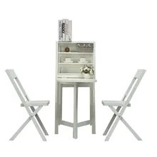 Cafe наборы мебели для твердой древесины складной 1 стол+ 2 стулья выдвижной Ресторан обеденный комплект из стола и стула кофе мебель горячей