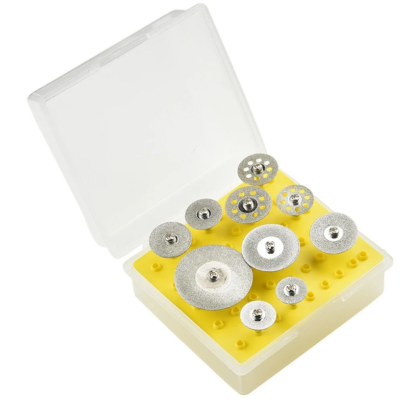 

10pcs/box Diamond Cutting Discs Tool For Cutting Stone Cut Disc Abrasives Stone Ceramic Glass Polishing And Cutting Power Tools