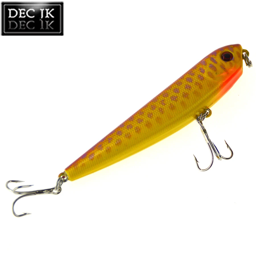 16PCS Popper Hard Plastic Artificial Baits Sets Of Fishing Lure Supplies Jerkbait Poper Swimbait Fish Tackle Laser Bait For Pike (15)