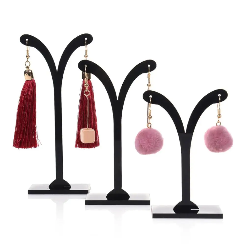 

fashion vintage 3Pcs Crotch Earring Ear Studs Jewelry Rack Display Stand Storage Hanger Holder New