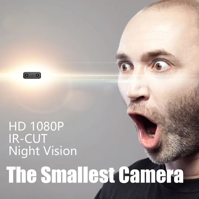 Мини камера самая маленькая XD HD 1080P инфракрасная ночного видения микро