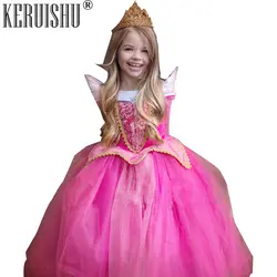 Keruishu детей платье принцессы для девочек детские Платья Белоснежки для девочек Одежда для Хэллоуина одежда для костюмированной игры От 4 до