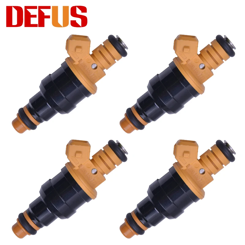 Новый топливный инжектор DEFUS 4X 0280150773 для Hyundai 93-99 Excel S Coupe X3 13641734776 л Sohc G4Ek 0280150715
