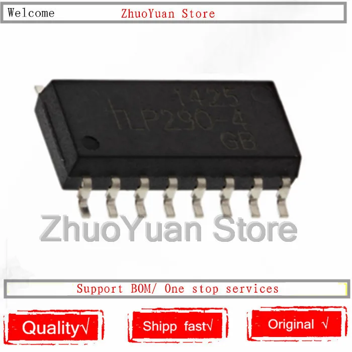 

10PCS/lot New original TLP290-4 TLP290-4GB SOP-16 IC chip