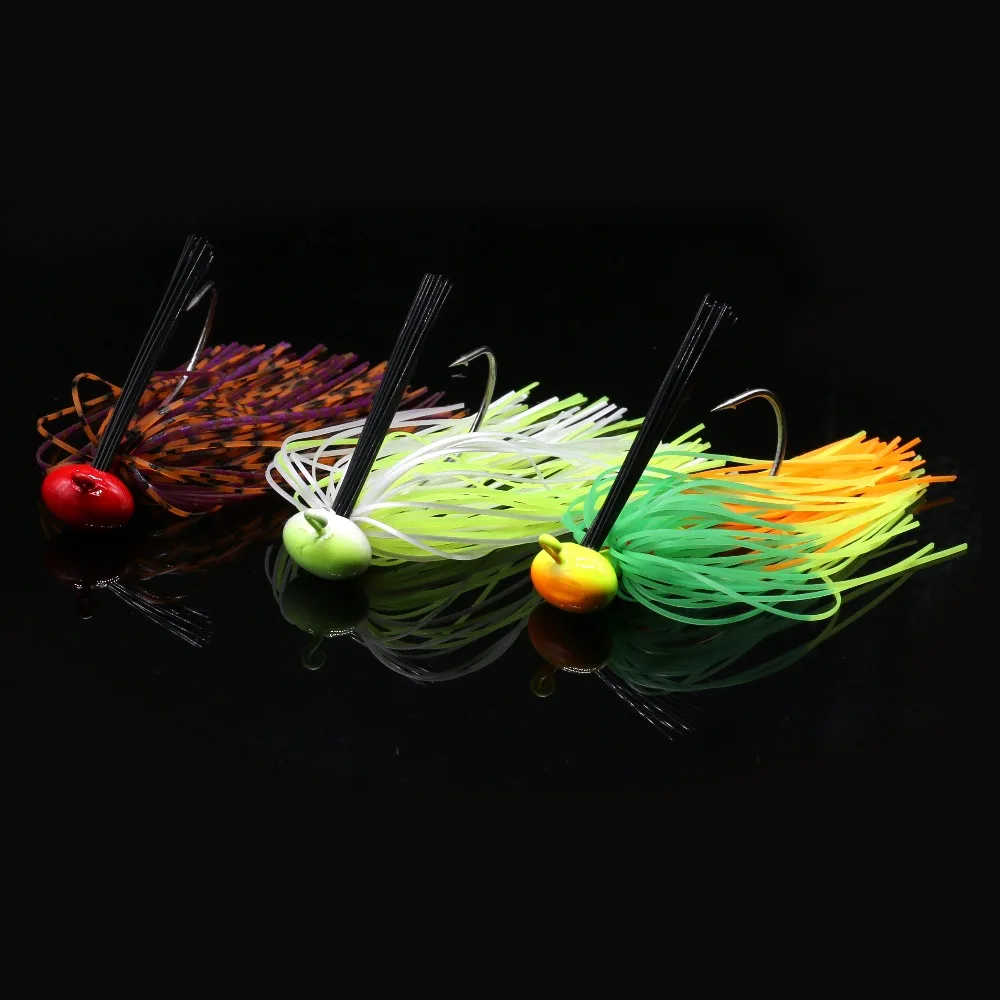 JonStar 3pcs/lot 12G Finesse Chatter bait spinnerbait fishing lure Buzzbait wobbler chatterbait for bass pike walleye fishing-1