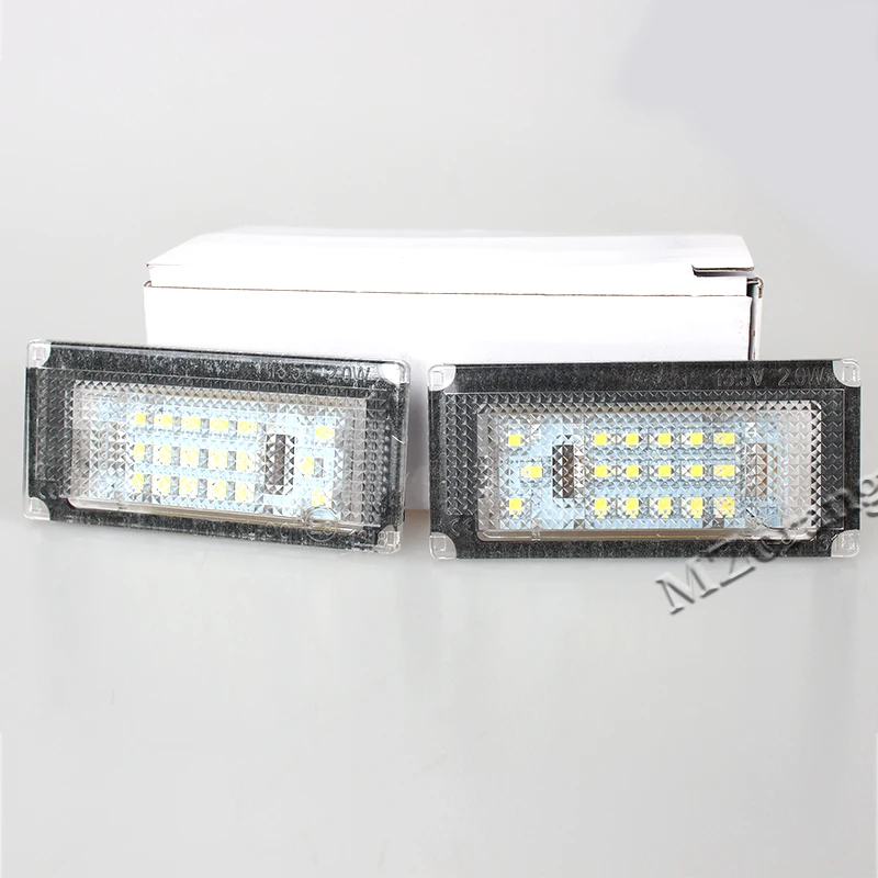 

2 PCS Car LED Number License Plate Lights 6000K Plate Light Bulb For BMW/MINI COOPER S R50 R53 Accessories