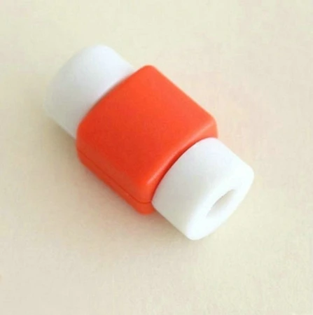 Защитный usb-кабель с мультипликационным принтом, чехол для iPhone 6, 6 S, 7, 8 Plus, 5 X, Xs, Max, XR, для Funda, huawei P20, P30, Pro, Lite, чехол - Цвет: Оранжевый