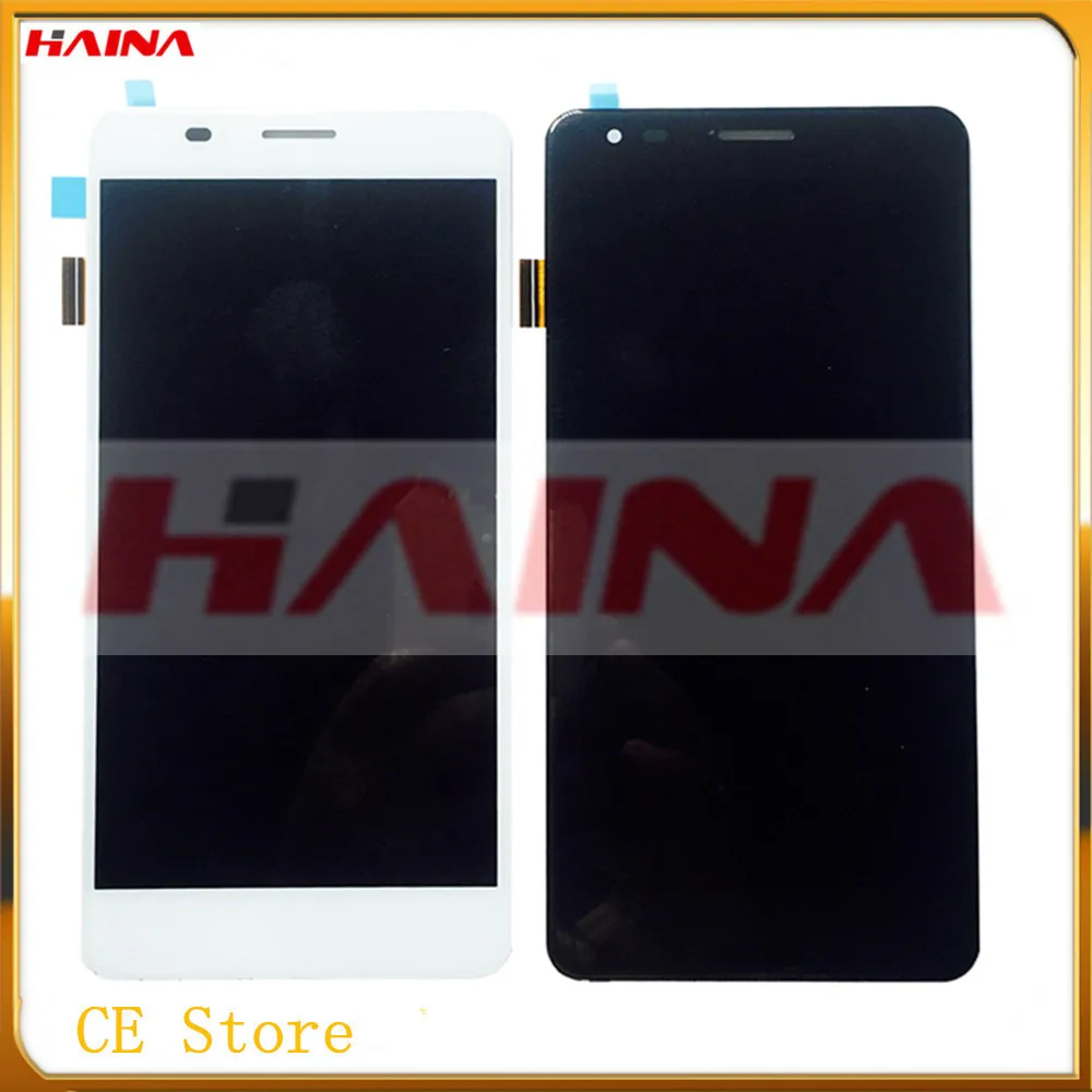 

black white color phone display For Wileyfox Spark X lcd Display Assembly Screen With Touch Screen Assembly+3M Sticker+Tools