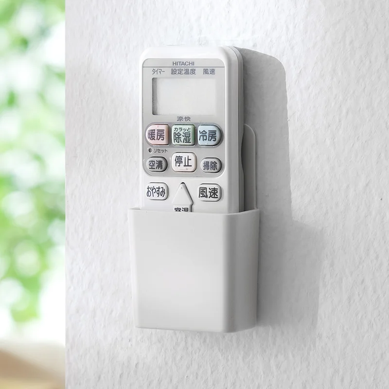 

Wall Suction Wall Hanging Remote Control Storage Box Living Room Bedroom Remote Control Box Remote Control Storage Rack