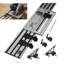 Универсальная электрическая циркулярная пила, направляющая для резьбы по дереву, прямая направляющая с регулируемой пилой, база для деревообработки, инструменты DIY