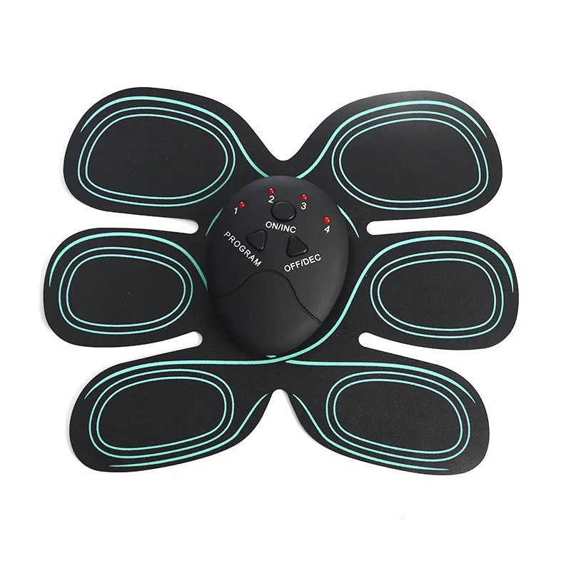 Machine TENS Electronic Abdominal Fitness Accessories EMS Wireless Electric Muscle Stimulator Massager Body Slimming Shaper