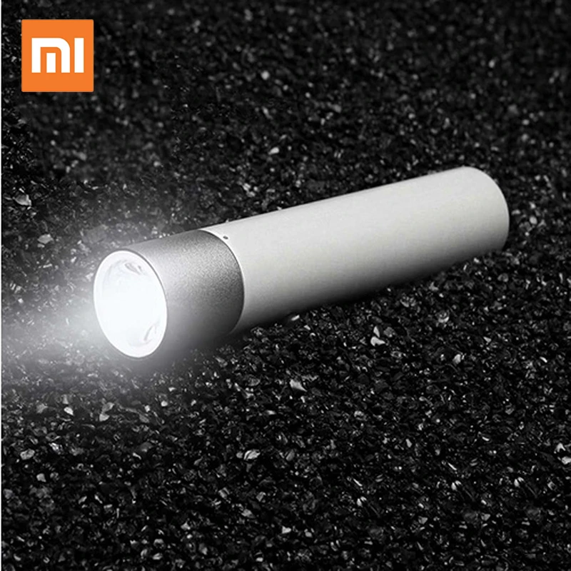 Умный фонарик Xiaomi, регулируемый Luminance режимов, вращающаяся головка лампы, литиевый usb-порт для зарядки, аккумулятор 3350 мА/ч