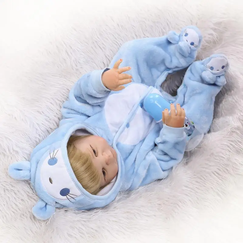 NPK 23 &quotПолное Тело силикон Reborn Baby boy reborn куклы купаться играть дома lol