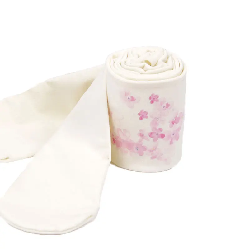 Лолита оригинальные летние молочно-белые розовые вишневые тонкие леггинсы колготки чулки носки