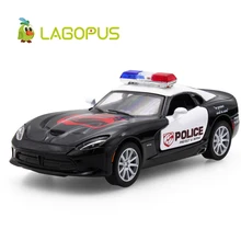 Lagopus Американский 1:32 Сплав литой модельный автомобиль игрушка полицейский автомобиль коллекция для мальчиков детей в подарок