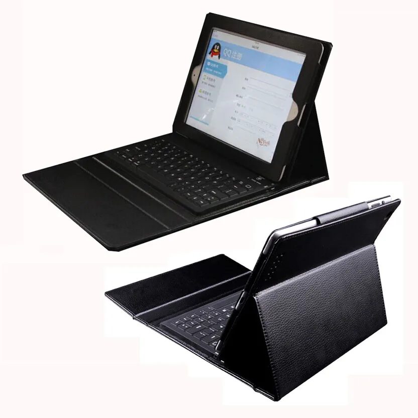 

Waterproof PU Leather Case for IPAD 2 3 4 Tablet PC Bluetooth Keyboard Protective Case for IPAD Air1 2 Case with Stand Function
