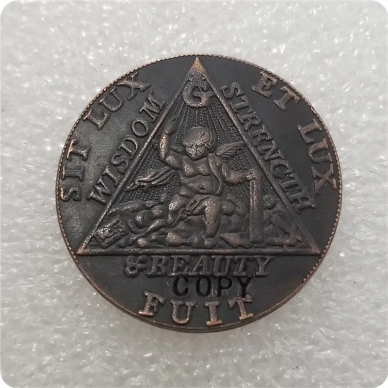 

1790(1794) United Kingdom 1/2 Penny Copy Coin