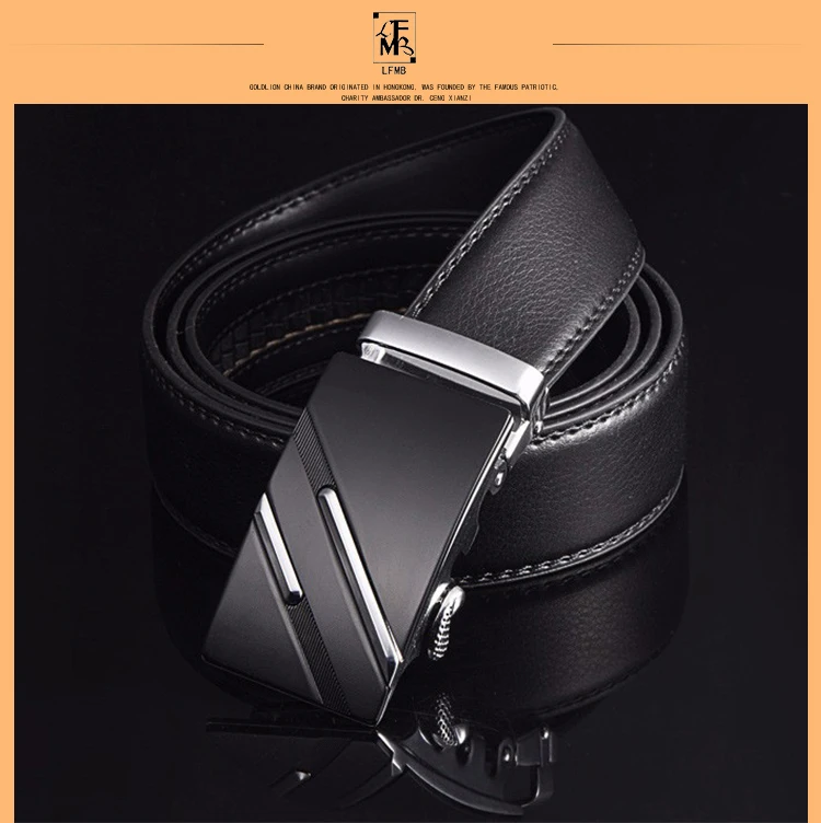 leather belt men male genuine leather strap designer belts men high quality genuine leather automatic buckle ceinture homme13