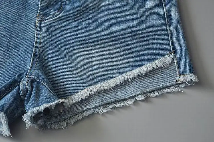 2018new Европейский жаркое лето Шорты denim Высокая талия Повседневное карман Винтаж тонкий асимметрия версия Обрезанные Для женщин джинсы booty