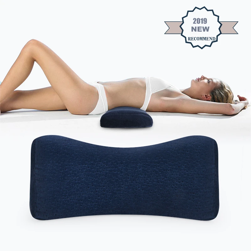 Memory Foam Sleeping Pillow For Lower Back Pain Orthopedic Lumbar