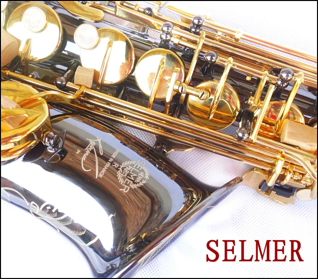 Best price at $338 Cheap Salma 54r alto saxophone e musical instrument black ni-au professional grade
