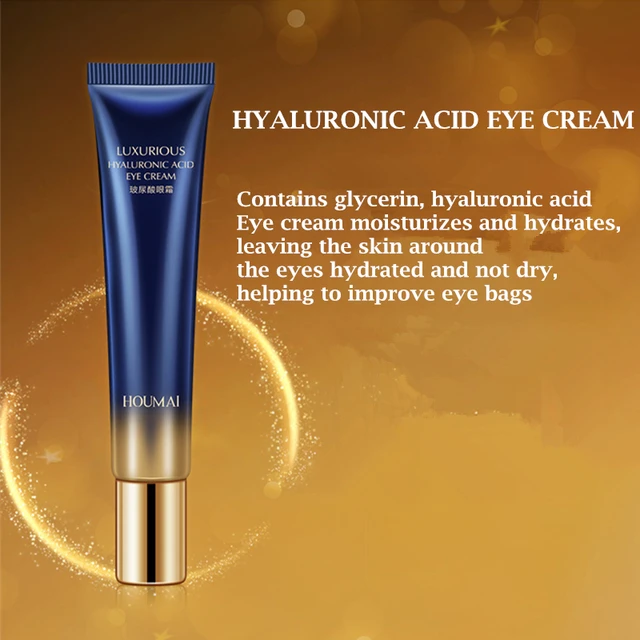 Eye cream Hyaluronic Acid, caviar, CONTAIN SIX PEPTIDE Anti-Wrinkle