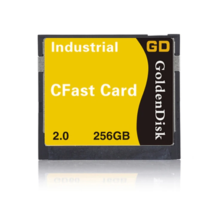 

Free Shipping GoldenDisk CF-SATA 64GB Mini SSD memory CFast 2.0 6Gbps Quad Channels NAND MLC original Flash for digital Cameras