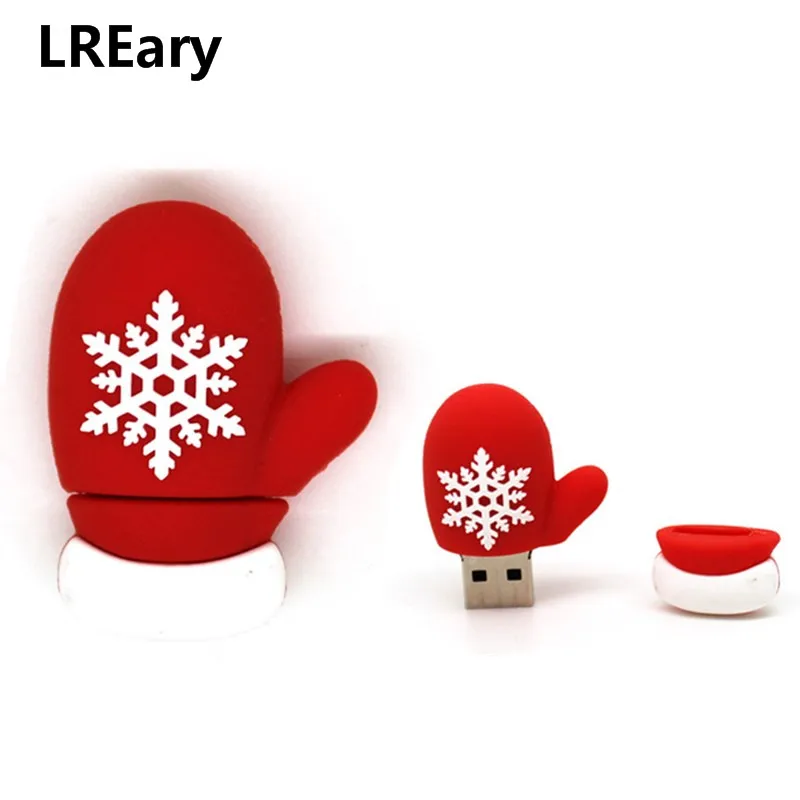 Мультяшный имбирный человек USB флеш накопитель печенье игрушечная Ручка Флешка 4