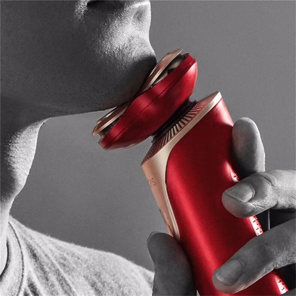  Original Xiaomi Mijia SOOCAS S3 Electric Shaver 3 Cutter Head Floating Shaving USB Rechargeable Wat