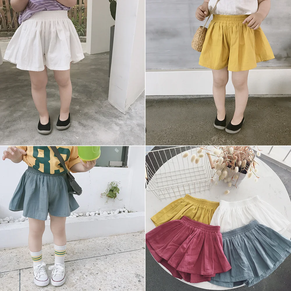 

Celveroso Candy Color Baby girls shorts cotton children shorts kids shorts for girls clothes toddler girl clothing loose