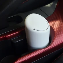 1 шт. силиконовый автомобильный мусорный ящик, футляр для мусора, контейнер для мусора, универсальный автомобильный мусорный ящик для мусора, автомобильный Стайлинг, чехол для пыли, черный/белый