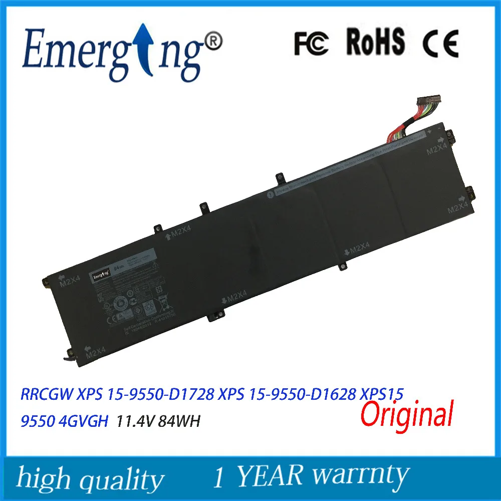 Новый оригинальный аккумулятор для ноутбука Dell XPS 15-9550-D1828T 1P6KD T453X 4gvgh Precision 11 4 XPS15