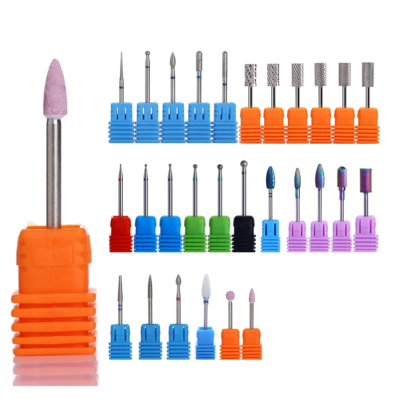 

1Pc Nail Drill Bit Grinding File Bits For Electric Machine Pedicure Cuticle Remover Professional Nail Art Care Tool