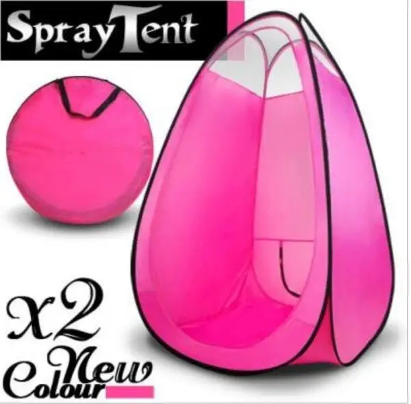 

Top quality black/pink pop up spray tanning tent accept retail,wholesale and big OEM order,have direct factory