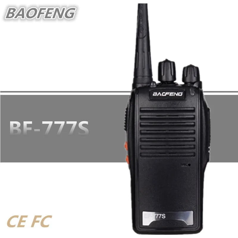 Baofeng BF 777S иди и болтай Walkie Talkie UHF Портативный CB радио ptt bf 888s USB двухстороннее C1