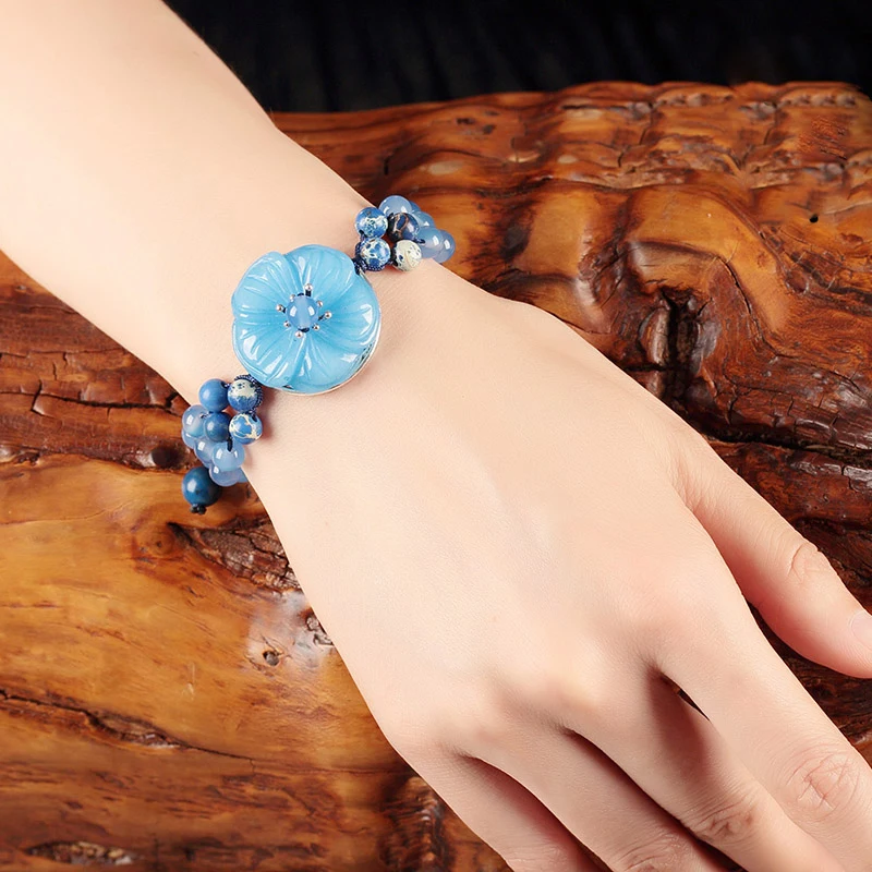 Bracelet For Women Adjustable Jewelry Gift Vintage Bracelets Grape colour Bracelets & Bangles Ceramic Friendship Fresh Sweet Bracelet For Women Adjustable Jewelry Gift Vintage Bracelets Grape colour Bracelets & Bangles Ceramic Friendship Fresh Sweet