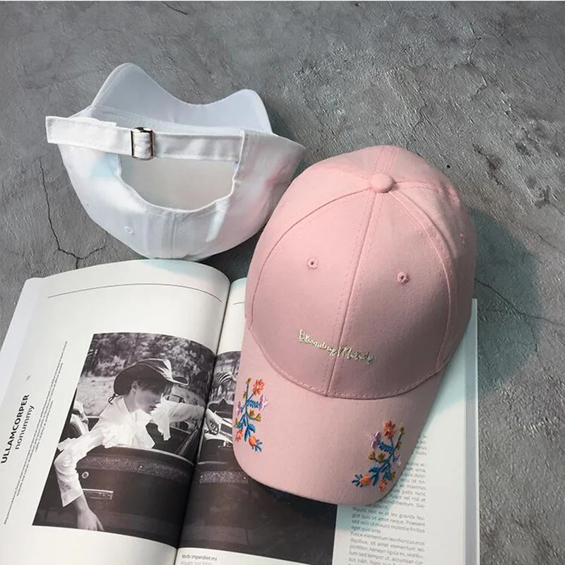 Новинка, розовая шляпа для папы, Drake Sanpback, летняя бейсболка с цветочной вышивкой, изогнутая летняя бейсболка для женщин и мужчин, бейсболка в стиле хип-хоп