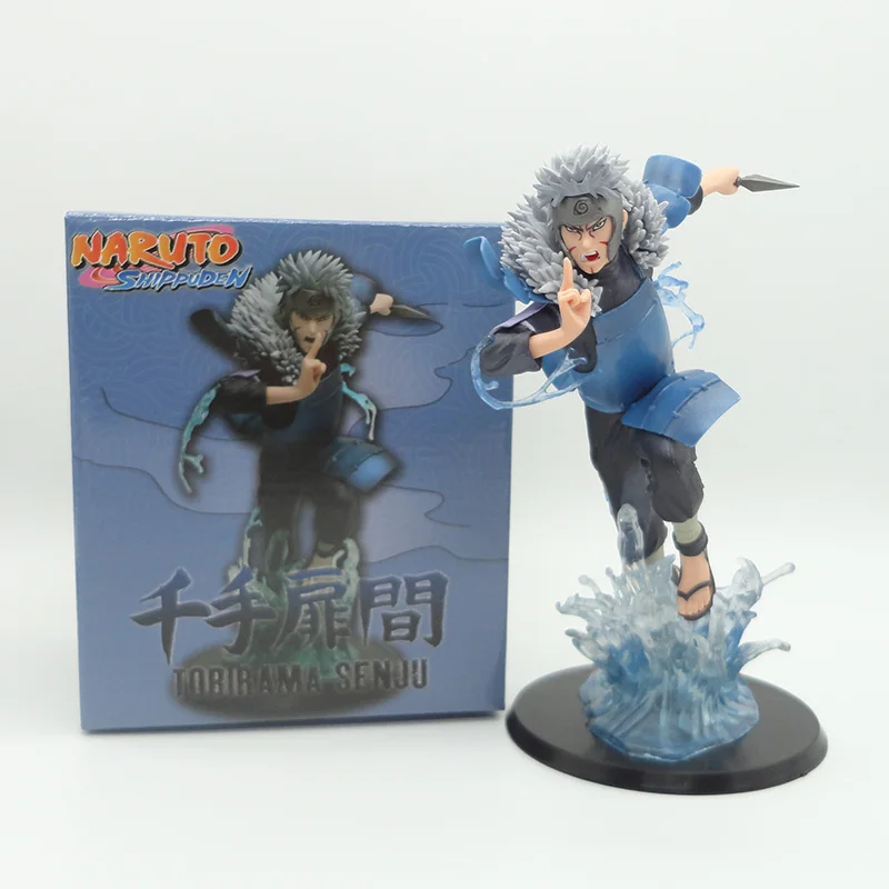 Аниме Наруто Shodai Hokage Senju Hashirama Tobirama ПВХ фигурка Коллекционная модель игрушки для