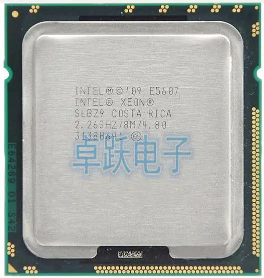 Процессор Intel Xeon E5607 e5607 cpu/2,26 ГГц/LGA1366/8 Мб кэш L3/четырехъядерный/серверный ЦП