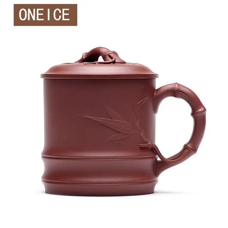 

Chinese Yixing Bamboo Maple Clay Tea Cup Handmade Ore Tea Kungfu Gongfu Tea Cups Mug 645ml