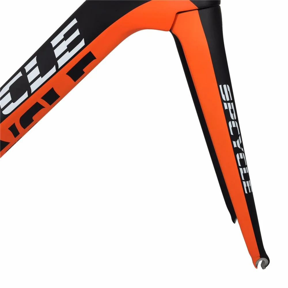 Discount Spcycle 700C Cycling Road Carbon Bicycle Frames,China Factory OEM Full carbon Fiber Road Bike Frame+Fork+Seatpost+Headset 17