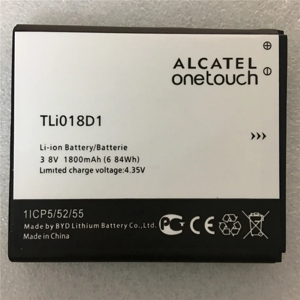 Новый источник TLi018D1 батарея для Alcatel onetouch Pop D5 Dual 5038x OT5038X 3 5015D OT 5016 5051A литий ионный