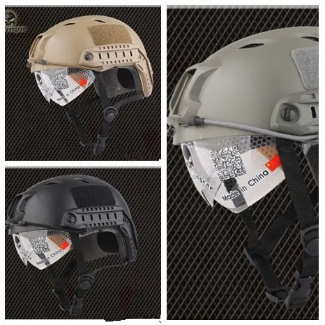

FAST Airsoft Paintball Base Jump Helmet Protective Goggles Military Tactical Helmets Emerson Military Cycling Motorcycle