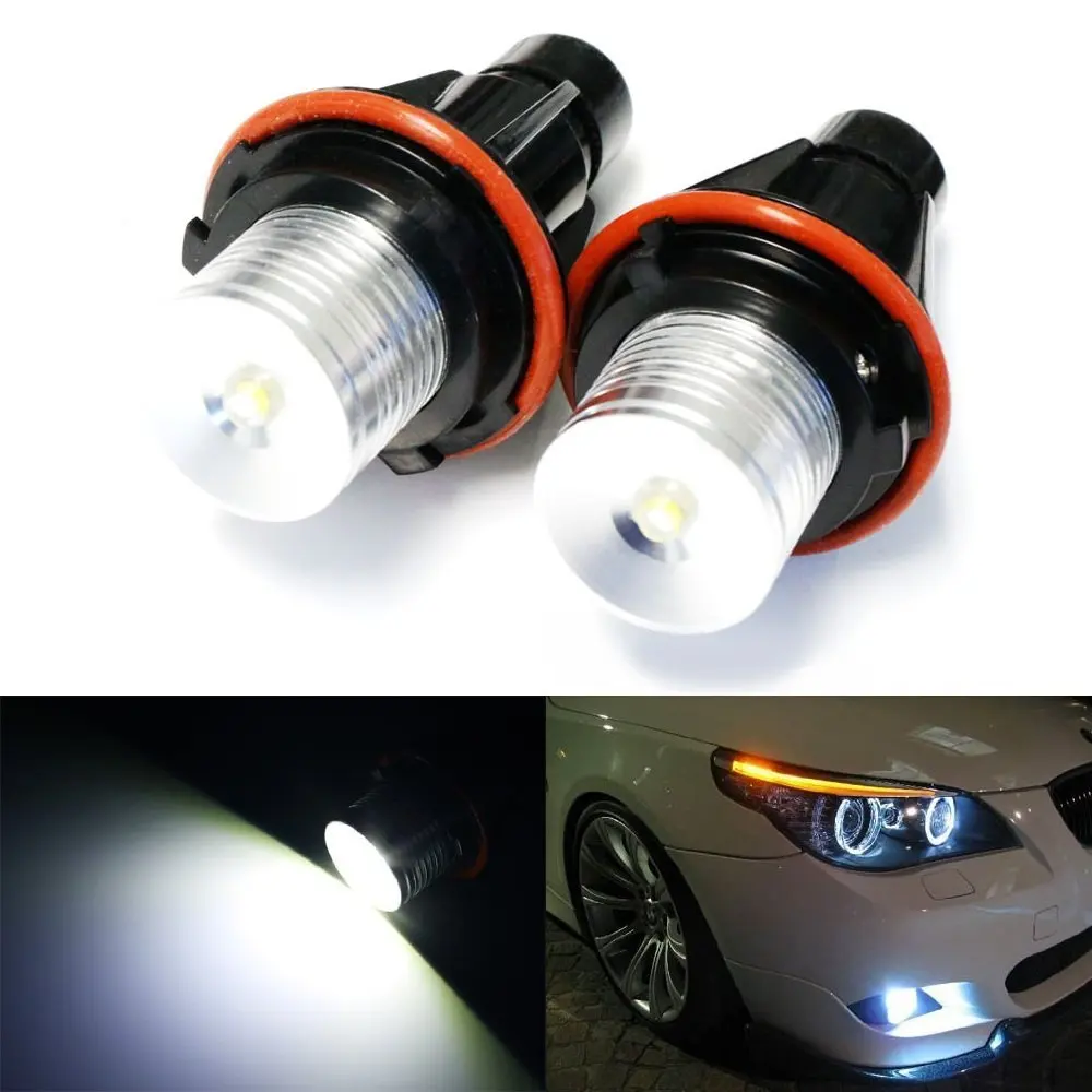 Welback Super Bright E39 5W LED Angel Eyes Halo Ring LED Headlights for