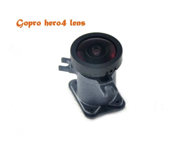 Широкий формат Gopro Hero 4 Hero 4 Камера оригинального объектива для Gopro Камера только Hero4 Hero 3+ черный, серебристый цвет Edition объектив