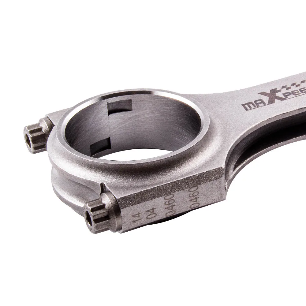  Connecting Rods Con Rod for Ford X-flow Narrow Journal 4.826 ARP 122.58mm 4340 Forged Floating Cran